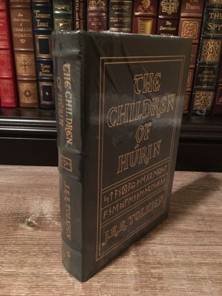The Children Of Hurin J.  R.  R Tolkien Easton Press Leather