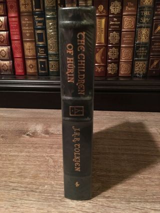 The Children of Hurin J.  R.  R Tolkien Easton Press Leather 3
