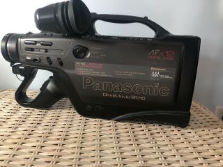 Vintage Panasonic Omnimovie Vhs Hq Pv - 720 Camcorder Af X12 Digital Fade