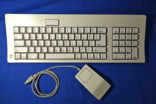 Apple Keyboard Model M0116 With Mouse