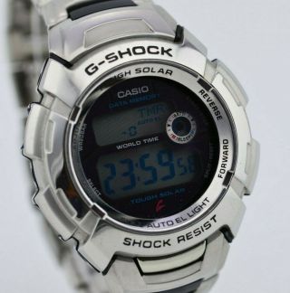 H552 Vintage Casio G - Shock Tough Solar Watch All As One Conference G - 7000k 119.  3
