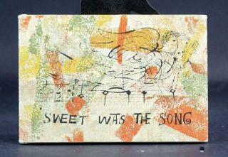 1956 Sweet Was The Song Ben Shahn Old English Christmas Carol Hardcover W/dj