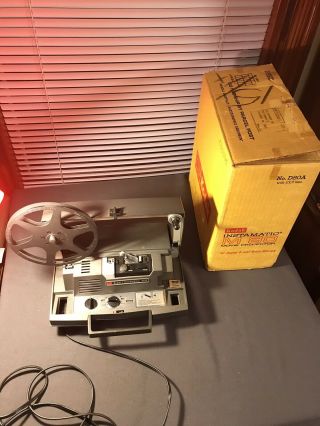 Vintage Kodak M80 Instamatic 8mm 8 Film Movie Projector