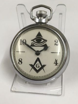 Vintage Smiths / Ingersoll Pocket Watch Madonic Dial Gwo