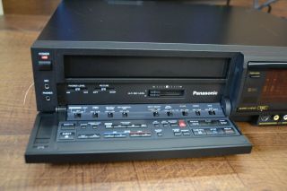 Panasonic AG - 1970 pro line video cassette recorder SVHS commercial made in Japan 2
