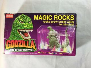 Vintage Godzilla Magic Rocks 1995 Craft House Toho