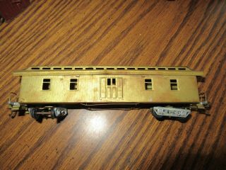 Vintage Ho Scale Mantua Brass Train Car