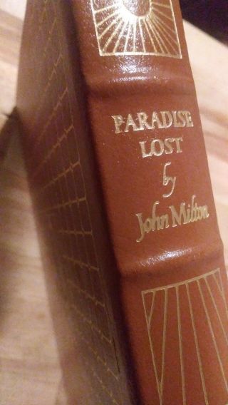 Paradise Lost By John Milton - Easton Press Leather -