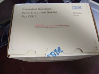 and IBM OS/2 Extended Services with Database Server 1.  0 Part 04G1049 3
