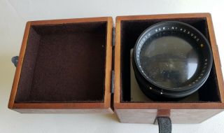 Vintage Wollensak 1 5 Inch Telephoto Camera Lens 1/ 5.  6