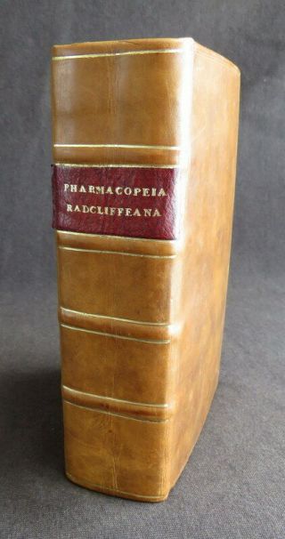 Pharmacopoeia 1716 - 8 Radcliffe Apothecary Medicine Recipes Disease Cures Herbs