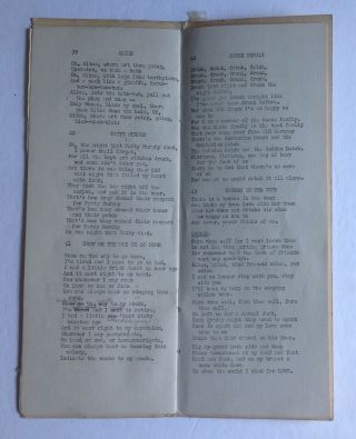 PI Kappa Phi official fraternity songbook,  Cornell University 1950s vintage 2