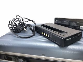 Vintage Panasonic Omni Movie VHS Model Pv - 320D W/ Case Charger & 6