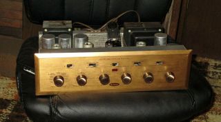 1958 H.  H.  Scott Type 209 Complete Amplifier Mono Integrated Tube Amp Needs Work