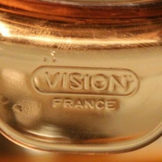 VTG Corning Ware Vision Amber double boiler with 1.  5 L saucepan made in France 2