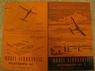 1947 Model Aeronautic Encyclopedia Vol 1 & 2 By Frank Zaic