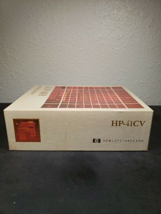Vintage HP - 41CV Calculator Box 2