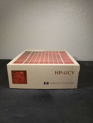 Vintage HP - 41CV Calculator Box 5