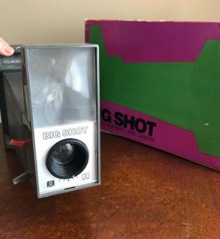 Polaroid Big Shot Portrait Land Camera 108 Instant Film Andy Warhol 1970 