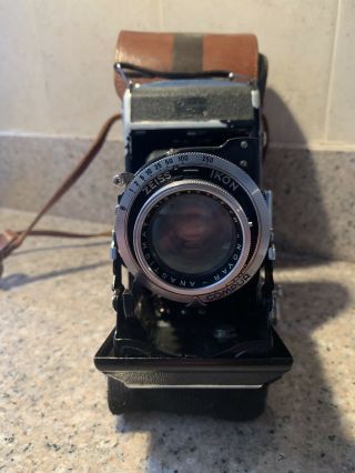 6x9 Folding Camera Zeiss Ikon Ikonta 521/2 Novar 105mm F4.  5 Lens/120 Film/ Exc,