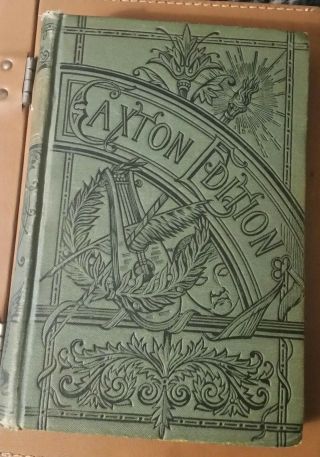 Very Rare Caxton Edition 1890 Hardcover Robinson Caruso