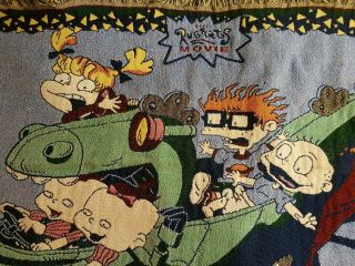 Vintage The RUGRATS Movie Tapestry Throw Blanket 2