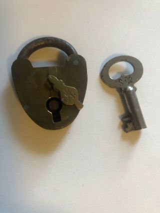 Corbin Cabinet Lock - Vintage Padlock - With Key St2 - Locksmith