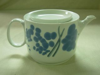 Vintage Richard Ginori " Tokay " Porcelain 3 - Cup Covered Teapot Italy