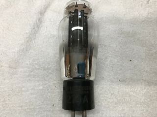 Western Electric Engraved 274a Tube No Test