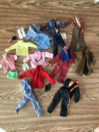 Vintage Ken Doll Clothing And Accessories