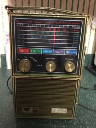 Vintage Sublime Instant Sound Multiband Radio