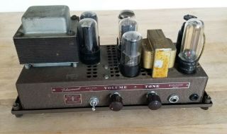 Bell & Howell Filmosound 6V6 Amplifier – Untouched – 2