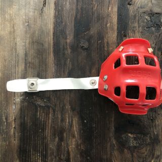 Jofa hockey helmet mouthguard red vintage classic BMX 4