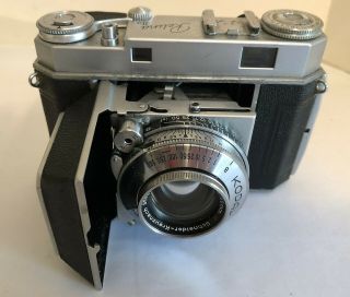 Kodak Retina IIa 2a Camera With Case Schneider - Kreuznach Retina - Xenon 50mm f/2 5