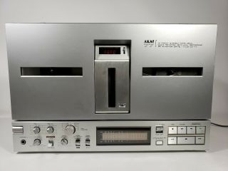 Akai Gx - 77 Reel - To - Reel 4 - Track Stereo Tape Deck Repair - - Read Info - -
