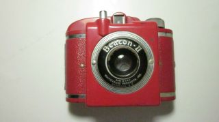 Beacon Ii Camera Rare Vintage Whitehouse Products Red Made In Usa