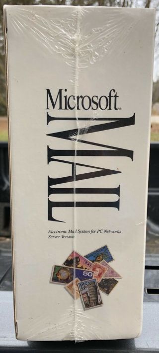 Microsoft Mail Server 3.  0 10 Clients for Win/Mac/OS/2.  Shrink Wrapped 5