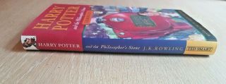 HARRY POTTER AND THE PHILOSOPHER ' S STONE - JOANNE ROWLING 1998 H/BK RARE 6