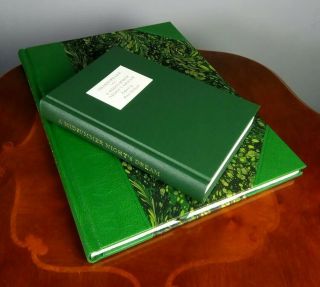 Folio Society Shakespeare Letterpress A Midsummer Night ' s Dream Ltd Edition 2008 2