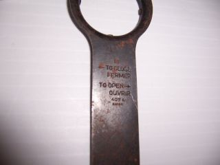 Vintage 407 A Swiss Made Watch Case Opener Tool Watchmakers Wrench 2