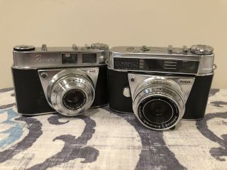 Kodak Retina Automatic Iii With Case & Kodak Retinette Ii With Case.
