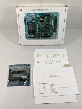 Vintage Apple Iie Enhancement Kit Complete Apple //e Upgrade A2m2052