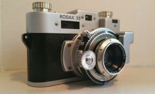 1941 Kodak 35 Rf Rangefinder Camera W/ 50mm 3.  5 Anastigmat Special Lens.