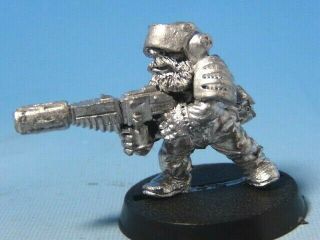 Warhammer 40k Rogue Trader Imperial Guard Squat Trooper 3 Melta Vintage Gw Oop