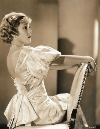 Refined Star Dorothy Lee Hollywood Regency Vintage 1930s RKO Glamour Photograph 2
