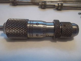 Vintage Brown & Sharpe 260 Inside Solid Rod Micrometer Case 2 