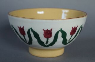 Vintage Nicholas Mosse Irish Art Pottery 5 " Tulip Bowl - Perfect Made In Ireland