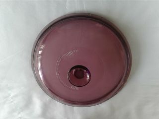 Vintage Visions Corning Ware Cranberry 3.  5 QT Stockpot with Lid 4
