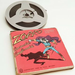 8mm Film Zorro Family Home Movie 1960 