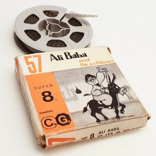 8mm Film Ali Baba Family Home Movie 1960 